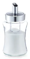 Zeller Present Zuckerdose 210 ml, Glas, ø 7 x 11.5 cm - Anwendungszweck: Zucker - Materialtyp: Glas - Material: Glas - Detailfarbe: Transparent - Set: Nein