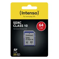 INTENSO SDXC Card Class 10 64GB 3411490