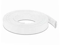 DeLOCK Braided Sleeve stretchable 10 m x 19 mm white