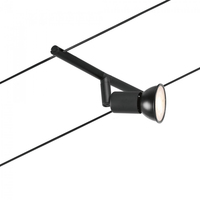 Paulmann CorDuo Seilsystem Salt Basisset GU5.3 max. 5 x 10 W - Lampensockel: GU5.3 - Smart Home: Ja - Lichtfarbe: Warmweiss - Lichtstärke: 0 lm - Dimmbar: nicht dimmbar - Anzahl Lampen: 5