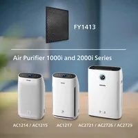 Philips Aktivkohlefilter FY1413/30 1 Stück - Kompatibilität: Philips Luftreiniger AC1214/10 - Verpackungseinheit: 1 Stück