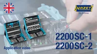 SmartCase Bit-Satz 2200SC-1, 69-teilig (schwarz/blau, 1/4"", mit Handhalter)