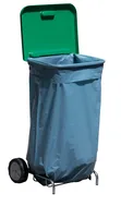 ALBA-KRAPF Kehrichtsackhalter 110 l - Einsatz: Mobil - Material: Stahl - Kunststoff - Fassungsvermögen: 110 l