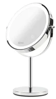 Girmi BE02 makeup mirror Freestanding Round Stainless steel