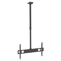 Manhattan Ceiling Mount for TV & Monitors, For screens: 37" to 75", Adjustable height: 105-156 cm, VESA compatibility: all between 200x200 to 800x400mm - check the dimensions of the four mounting holes on back of screen to ensure it fits, Max 50kg, LFD,Br