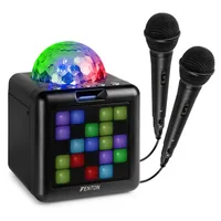 Fenton Lautsprecher KAR15B mit 2 Mikrofonen - Lautsprecher Kategorie: Center Lautsprecher - Eigenschaften: Bluetooth Audio Streaming - Mikrofoneingang - Bauweise: Einbaulautsprecher - Bestückung: Ja