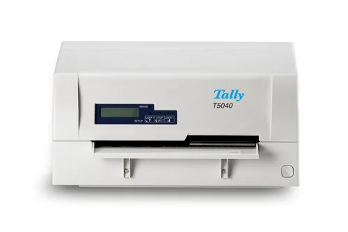 N TALLY 5040 1x Seriell Flachbettdruck 94 Z. , 24 Nadel, 4+1, max. 600 Z/S.