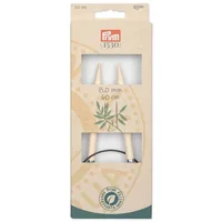 Prym 1530 Rundstricknadel BAMBUS 8.00 mm, 60 cm - Material: Bambus - Produkttyp: Rundsticknadel