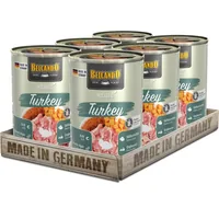 Belcando Nassfutter Holistic Turkey 400 g - Tierbedürfnis: Kein besonderes Bedürfnis - Nachhaltigkeit: Nicht angegeben - Lebensphase: Adult - Tierart: Hund - Fleischsorte: Truthahn - Futtereigenschaft: Getreidefrei - Ohne künstliche Zusätze - Ohne Zuckerz