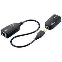 Logilink USB 2.0 CAT5 Verlängerung Extender bis 50m PoE