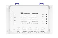 SONOFF WLAN-Schaltaktor 4CHPROR3 4-fach, WiFi-RF - Produkttyp: Schaltaktoren - System-Kompatibilität: Amazon Alexa - Google Assistant - Protokoll: IEEE 802.11 b / g / n - Systemkommunikation: Wireless - Detailfarbe: Weiss