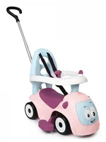 Smoby Rutschfahrzeug Maestro 3-in-1 Rose - Fahrzeugtyp: Rutschfahrzeug - Altersempfehlung ab: 6 Monaten - Ausstattung: Schiebestange - Fussstütze - Haltegriff - Detailfarbe: Rosa - Material: Kunststoff