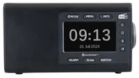 soundmaster DAB+ Radio DAB900SW Schwarz - Radio Tuner: FM - DAB+ - Stromversorgung: Netzbetrieb - Detailfarbe: Schwarz - Ausstattung: Display - Weckfunktion - Schlummerfunktion - Datumsanzeige - Senderspeicher - Typ: Tischradio