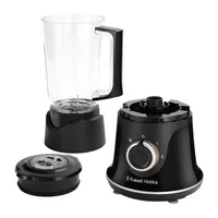 Russell Hobbs Standmixer Blade Boost Schwarz - Motorleistung: 750 W - Funktionen: Hacken - Impulsfunktion - Mixen - Pürieren - Smoothies - Fassungsvermögen Saftbehälter: 1.5 l - Detailfarbe: Schwarz