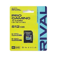 Goodram microSDXC 64GB V30 A2 UHS I U3 RIVAL + adapter Classe 10