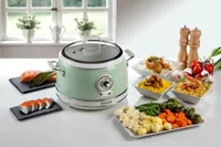 Ariete Vintage Dampfgarer, grün