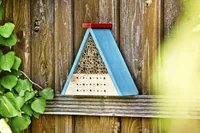 Windhager Insektenhotel BEE for Kids - Gartentier: Hummel - Marienkäfer - Ohrwurm - Schlupfwespe - Wildbiene - Tierart: Insekten - Produkttyp: Insektenhotel