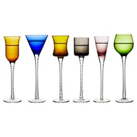 Lyngby Brandyglas Aquavit London 6 Stück, 2.5 cl bis 5 cl - Material: Glas - Höhe: 18 cm - Volumen: 25 ml - Glas Typ: Schnapsglas - Verpackungseinheit: 6 Stück - Detailfarbe: Transparent