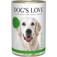 Dog's Love Nassfutter Adult Wild, 400 g - Tierbedürfnis: Kein besonderes Bedürfnis - Nachhaltigkeit: Nicht angegeben - Lebensphase: Adult - Produkttyp: Alleinfutter - Packungsgrösse: 400 g - Fleischsorte: Wild