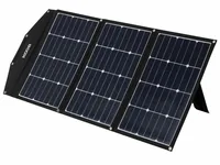 KOOR Solarpanel faltbar, 90 W - Solarpanel Leistung: 90 W - Paneltyp: Portabel - Rahmen: Schwarz