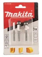 Makita Fräser-Set 3-tlg. 6mm