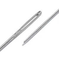 Prym Sticknadel Nr. 16, 6 Stück - Verpackungseinheit: 6 Stück - Detailfarbe: Silber - Produkttyp: Sticknadel