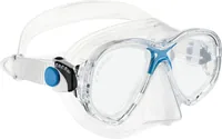 CRESSI Marea Maske Junior Klar/Blau - Detailfarbe: Transparent - Blau - Zielgruppe: Kinder - Schuhgrösse (EU): Keine - Material: Silikon - Produkttyp: Tauchmasken