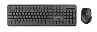 TRUST TKM-350 Tastatur und Maus Set, kabellos, Deutsches QWERTZ-Layout, Flüssigkeitsgeschützt