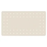 Wenko Badewanneneinlage Mirasol Beige - Detailfarbe: Beige - Breite: 69 cm - Länge: 39 cm - Detailmaterial: Kautschuk - Grundmaterial: Kunststoff