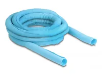 Delock Kabelschlauch selbstschliessend 5 m x 19 mm Blau - Detailfarbe: Blau - Breite: 19 mm - Länge: 5 m - Produkttyp: Kabelschlauch - Ausstattung Kabelmanagement: Zuschneidbar - Wiederverwendbar - Verpackungseinheit: 1 Stück