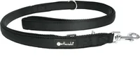 petlando Hundeleine Mesh, 2.3 m, Schwarz - Breite: 2.5 cm - Länge: 2.3 m - Material: Mesh - Detailfarbe: Schwarz - Produkttyp: Alltagsleine - Tierart: Hund