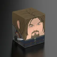 Ultimate Guard Kartenbox Squaroe The Lord of the Rings – Boromir - Themenwelt: Herr der Ringe - Zubehörtyp: Kartenbox - Altersempfehlung ab: 13 Jahren - Detailfarbe: Hellbraun