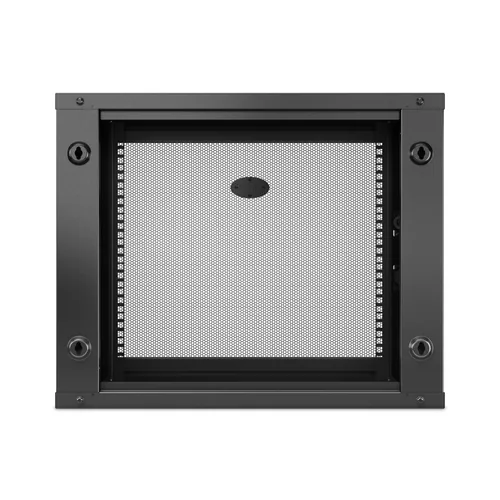 APC Wandschrank AR109SH4 19 / 9HE / Schwarz - Produkttyp: Wandgehäuse - 10/19 Rack: 19 - Höheneinheiten: 9HE - Schallgedämpft: Nein - Einbautiefe: 329 mm - Tiefe (Aussenmass): 400 mm