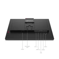 Lenovo ThinkVision T27QD-4v Computerbildschirm 68,6 cm (27") 2560 x 1440 Pixel Quad HD LCD Schwarz