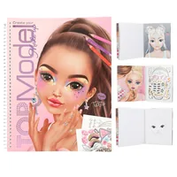Topmodel Malbuch Make up Top Model 60 Seiten - Papierformat: 19 x 25 cm - Produkttyp: Malbuch - Anwender: Mädchen