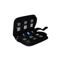 MediaRange Aufbewahrungstasche BOX98 6x USB / 3x SD Schwarz - Produkttyp: USB-Stick-Tasche - Medientyp: USB-Stick - SD-Karte - Nutzinhalt Gesamt: 9 Stück - Ausstattung: Reissverschluss - Verpackungseinheit: 1 Stück
