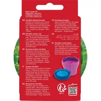 FABER-CASTELL Wasserbecher Clic&Go 181528 grün, für Pinsel