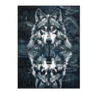 Graine Créative Bastelset Diamond Painting Wolf 30 x 40 cm - Produktart: Bastelset - Set: Ja - Altersempfehlung ab: 6 Jahren