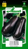 Samen Mauser Samen Eierfrucht Blue King - Aussaatzeit: April - März - Sonneneinstrahlung: Sonnig - halbschattig - Saattyp: Saatgut - Gemüsegruppen: Fruchtgemüse - Erntezeit: August - Oktober - September - Bio Zertifizierung: Ohne Bio-Zertifizierung