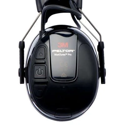 3M Gehörschutz Peltor WorkTunes FM Radio - Zielgruppe: Unisex - Typ: Kapsel - Detailfarbe: Schwarz - Grösse: Verstellbar - Grössensystem: EU - Grössentyp: Normalgrösse