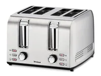 Trisa Toast 4 All 7 4 Scheibe(n) 1500 W Schwarz, Silber