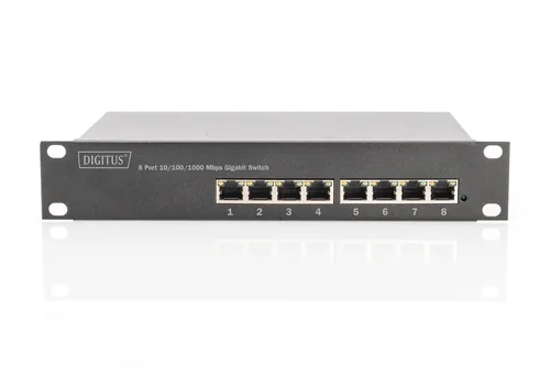 Digitus 10" Gigabit 8-Port L2+ Managed PoE+ Switch