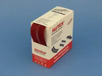 FASTECH Klettband-Box Burgunder - Produkttyp: Klettband - Ausstattung Kabelmanagement: Standard-Klettband zum Nähen - Detailfarbe: Burgunder - Breite: 20 mm - Länge: 5 m - Material: Polyamid (PA)
