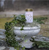 Star Trading Solar Kerze Hearty Warmweiss, 1 LED - Betriebsart: Solarbetrieb - Aussenanwendung: Ja - Höhe: 12 cm - Timerfunktion: Keine Angaben - Set: Keine Angaben - Leuchtenfarbe: Weiss