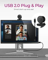ICY BOX IB-CAM501-HD webcam 1920 x 1080 pixels USB 2.0 Black