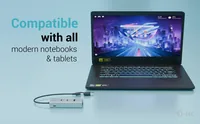 I-TEC Universal Charging Metal HUB 2x USB-C 3.2 Gen.1 + 2x USB-A 3.2 Gen.1 1x USB-C PD 85W