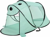 KOOR Strandzelt Pop-Up, Seelöwe - Wassersäule: 600 mm - Zertifikate: Keine Zertifizierung - Gewicht: 0.736 kg - Farbe: Hellblau - Aufbauart: Pop-Up