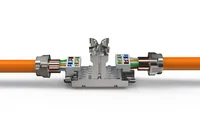 CAT 6A CAT CONNECTION MODULE FOR INSTALLATION CABLES
