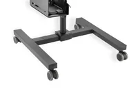 DIGITUS Arbeitsplatz rollbar, SitzSteh, 1xTFT,PC,TAS schwa.