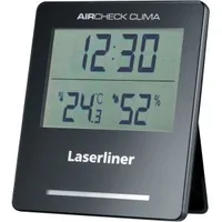 Laserliner Thermo-/Hygrometer Digital, Schwarz - Detailfarbe: Schwarz - Typ: Thermo-/Hygrometer - Anwendungsbereich: Temperatur-/Feuchtemessung